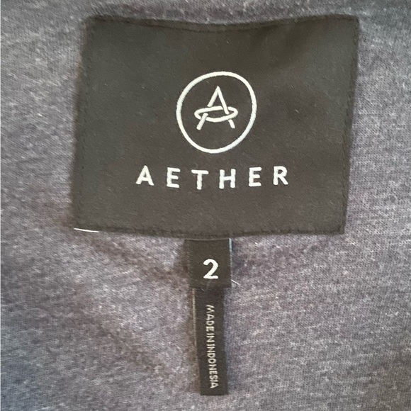 Grey full zip Aether hoody, butter soft and designed for adventure! - Picture 2 of 5